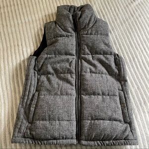 Old Navy Herringbone Puffer Vest